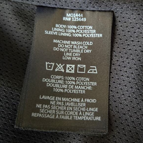 Aether Mojave Men's Canvas Motorcycle Jacket Graphite Gray Size XL - Picture 11 of 11